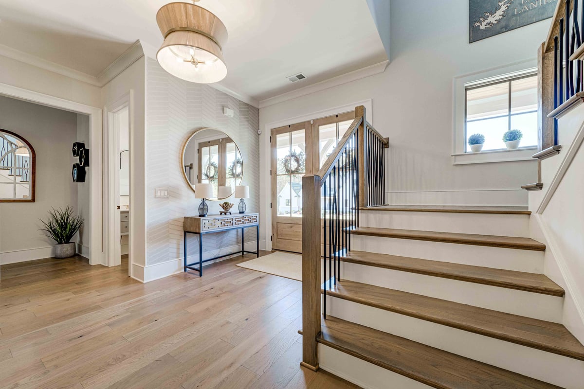 Custom Home Build Foyer Canton GA